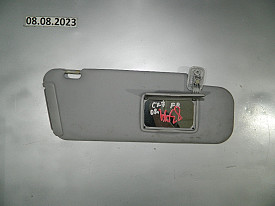 КОЗЫРЕК СОЛНЦЕЗАЩИТНЫЙ ПРАВЫЙ (СВЕТЛО-СЕРЫЙ) (МАЛЕНЬКОЕ ЗЕРКАЛО) MAZDA CX-7 ER 2006-2012